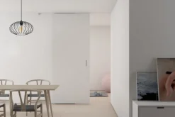 Runde Pendelleuchte Schwarz Metall Ø34 cm E27 Retro