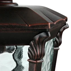 Rustikale Außen Wandleuchte Bronze Antik 40cm AMUR