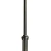 Rustikale Außenlampe Schwarz 195-295 cm IP43 E27