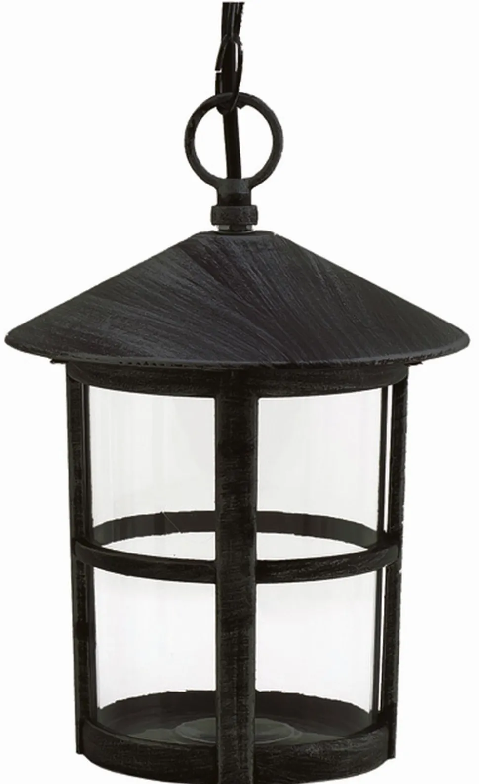Rustikale Außenlampe Schwarz IP43 E27 regengeschützt