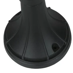 Rustikale Außenlampe Schwarz 116cm regenfest E27