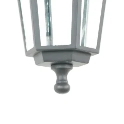 Rustikale Außenleuchte Anthrazit IP44 PARIS