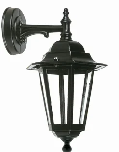 Rustikale Außenleuchte HYSAIA Schwarz IP44 E27 elegant