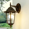 Rustikale Außenleuchte PARIS Kupfer Antik IP44 E27