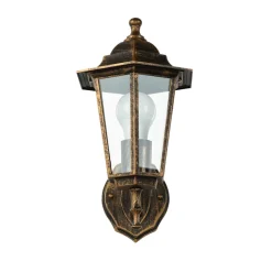 Rustikale Außenwandleuchte Kupfer Antik E27 PARIS