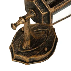 Rustikale Außenwandleuchte Kupfer Antik E27 PARIS