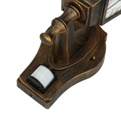 Rustikale Außenwandleuchte SALZBURG 37,5cm hoch E27