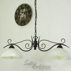 Rustikale Hängeleuchte Country 2-flmg