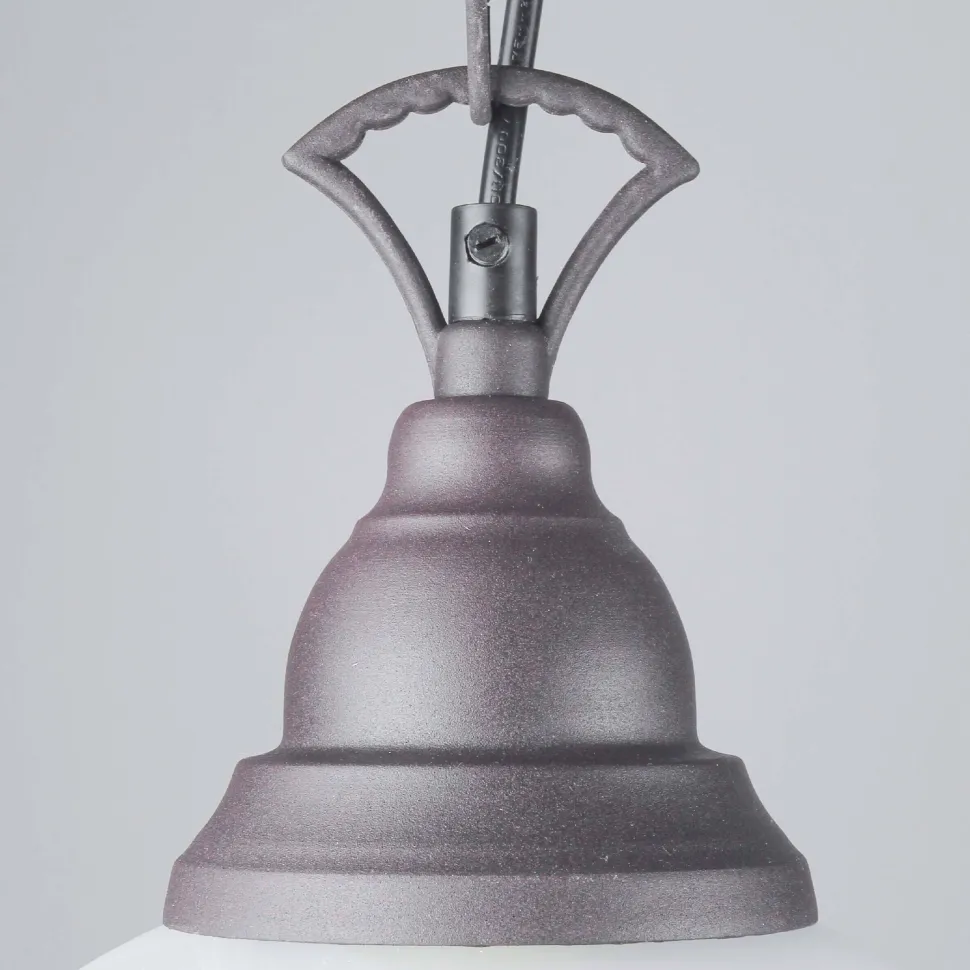 Rustikale Pendelleuchte Country rostfarbig