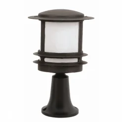 Rustikale Sockelleuchte außen 35cm regengeschützt