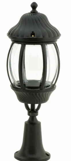 Rustikale Sockelleuchte außen 58 cm regengeschützt