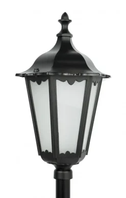 Rustikale Wegeleuchte Schwarz 84cm elegant E27