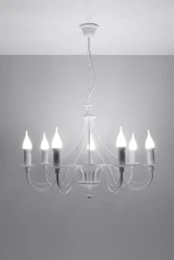 Rustikaler Kronleuchter FIORANO