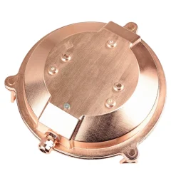 Schiffslampe Wand Messing Glas E27 IP64 in Kupfer außen