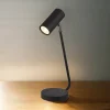 Schreibtischlampe 40 cm GU10 Schwarz Metall UMEA
