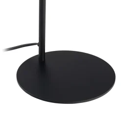 Schreibtischlampe Metall 40 cm klein Schwarz verstellbar