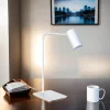 Schreibtischleuchte 40-45 cm verstellbar Weiß GU10