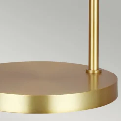 Schreibtischleuchte Metall 63,5cm Schwarz Messing Retro