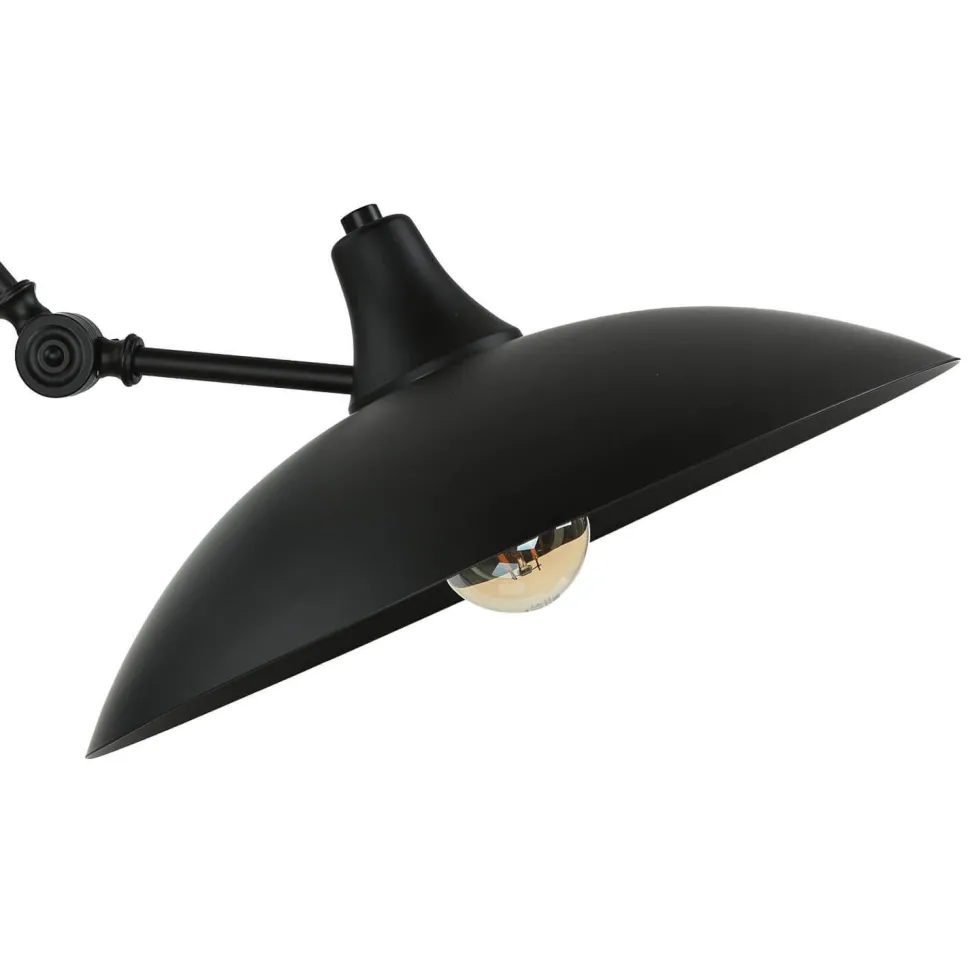 Schwarze Deckenlampe Wohnzimmer Leuchte Decke