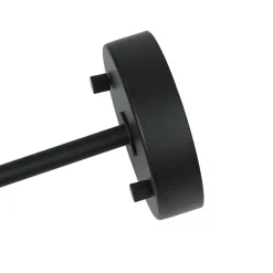 Schwarze Deckenlampe Wohnzimmer Leuchte Decke