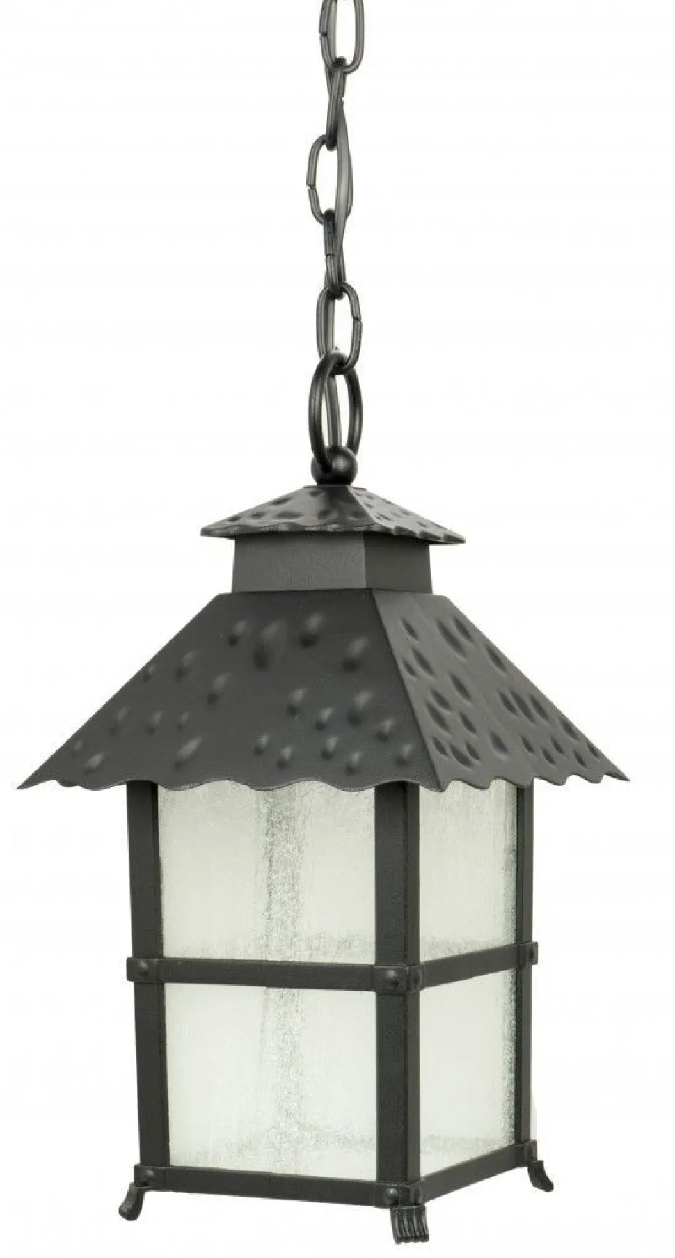 Schwarze Hängelampe außen IP43 Rustikal MONTREAL