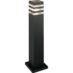 Schwarze Stehleuchte KARALIS Aluminium 65cm Lampe