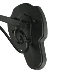 Schwarze Wand Außen Lampe rustikal regenfest BREST