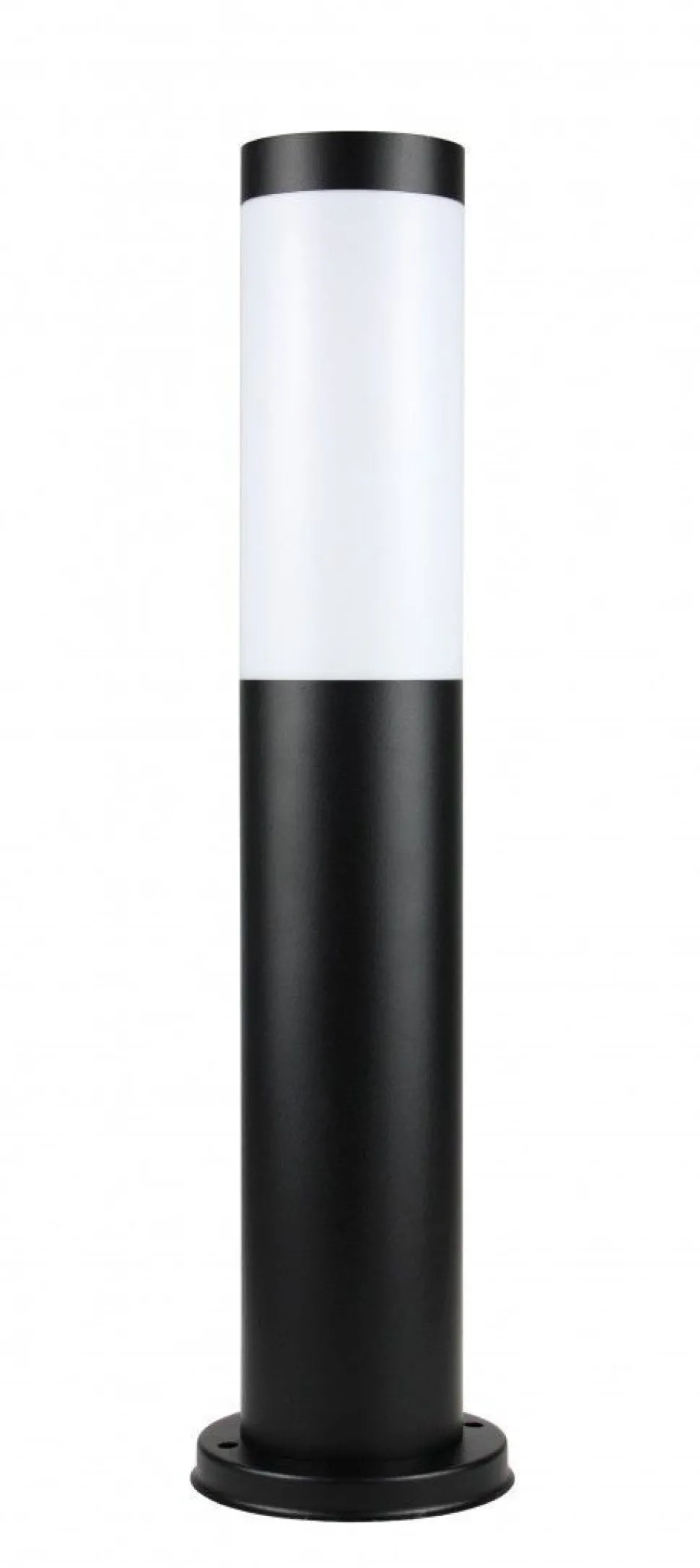 Schwarze Wegeleuchte 45cm IP44 Außen E27