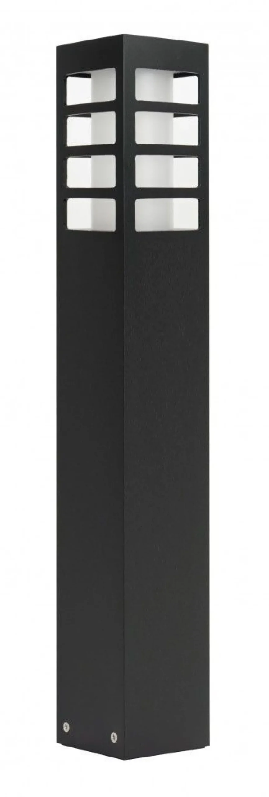 Schwarze Wegeleuchte 50cm wetterfest IP54 E27