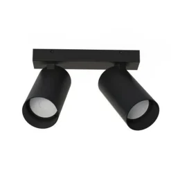 Schwarzer Deckenspot COLENE B:5,5-20cm Modern 2x GU10