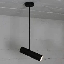 Schwenkbare Deckenleuchte Modern in Schwarz