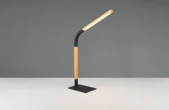 Schwenkbare LED Tischleuchte dimmbar Metall Schwarz 7 W