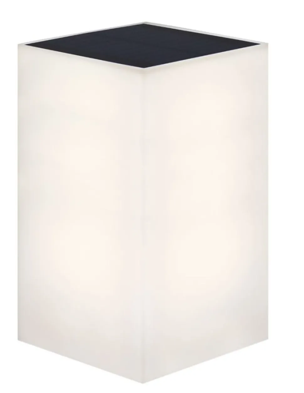 Solar Außenleuchte Bewegungsmelder LED H: 18 cm IP65 Wand