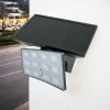 Solarlampe mit Bewegungsmelder außen LED Garten Haus