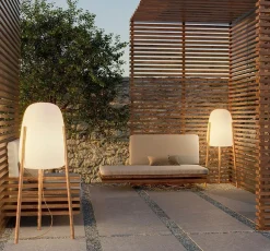 Solarleuchte LED IP65 144 cm Dreibein Dimmer Farbwechsel