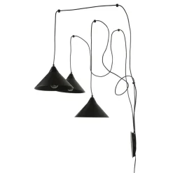 Spider Hängeleuchte mit Stecker Kabelschalter FLEXIO