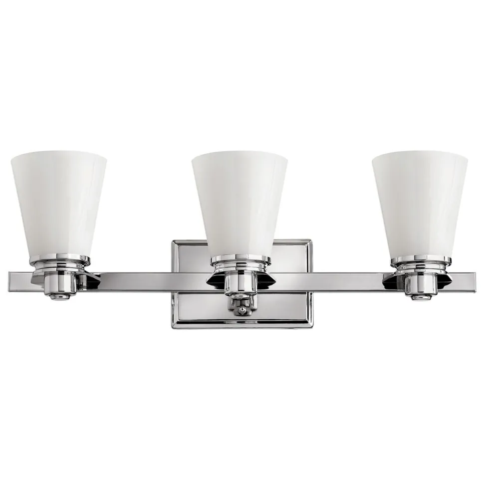 Spiegelleuchte IP44 58 cm lang inkl. LED blendarm