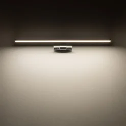 Spiegelleuchte LED Chrom IP44 3000 K 900 lm Aluminium