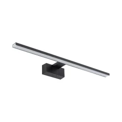 Spiegelleuchte LED Schwarz IP44 3000 K 850 lm Aluminium
