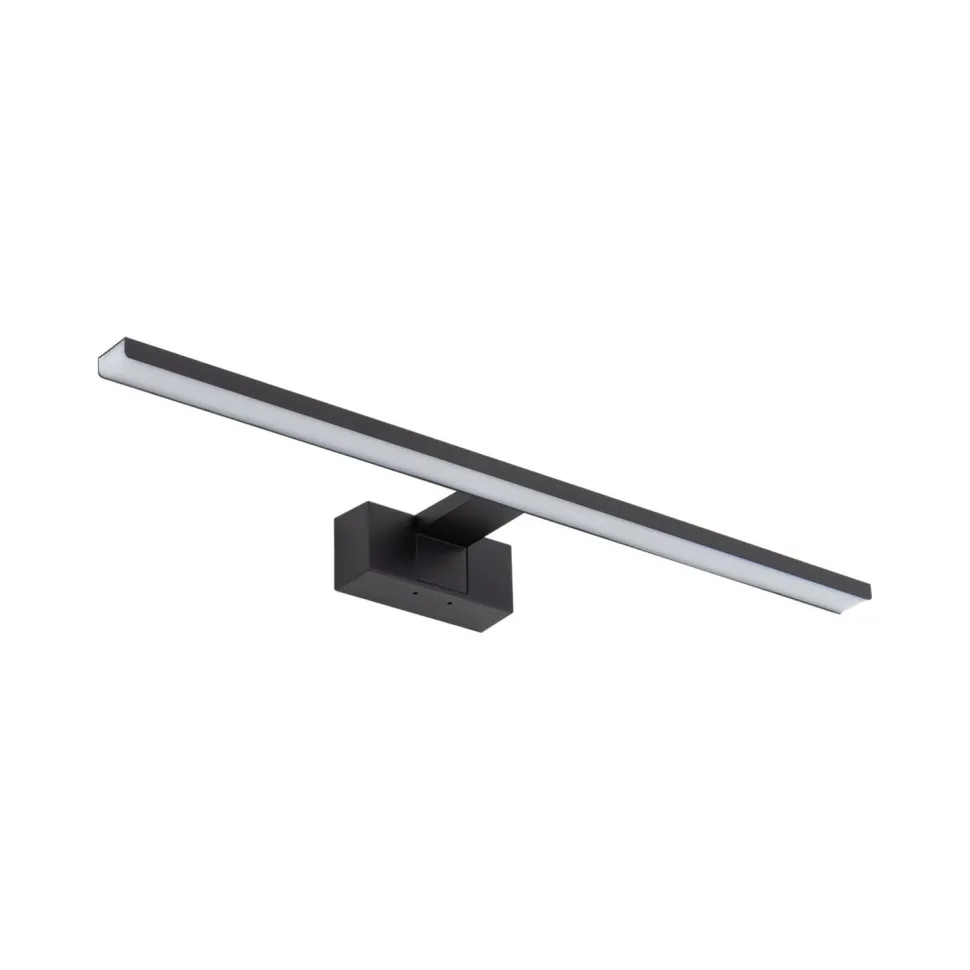 Spiegelleuchte LED Schwarz IP44 3000 K 850 lm Aluminium