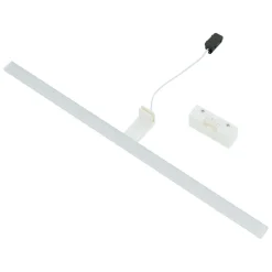 Spiegelleuchte LED Weiß IP44 3000 K 1100 lm Aluminium