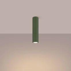 Spot Lampe Decke Aufputz Ø 6,5 cm H: 30 cm GU10 Aluminium