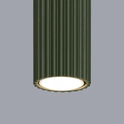 Spot Lampe Decke Aufputz Ø 6,5 cm H: 30 cm GU10 Aluminium