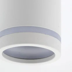 Spot Lampe Decke Metall GU10 Ø 5,5 cm H: 11 cm Aufputz Weiß