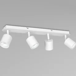 Spot Lampe Decke Weiß Metall GU10 66 cm WIOMA