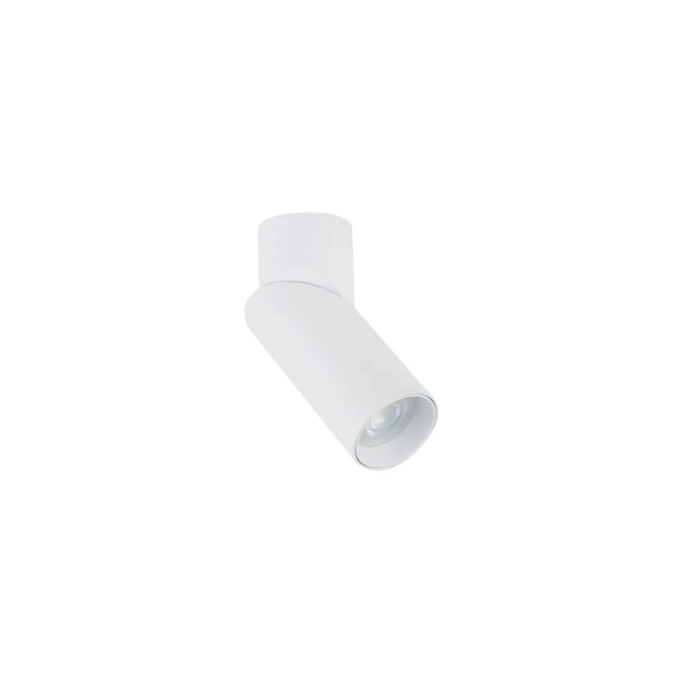 Spot Lampe Wand Weiß Decke GU10 Ø 5,6 cm Aluminium Modern