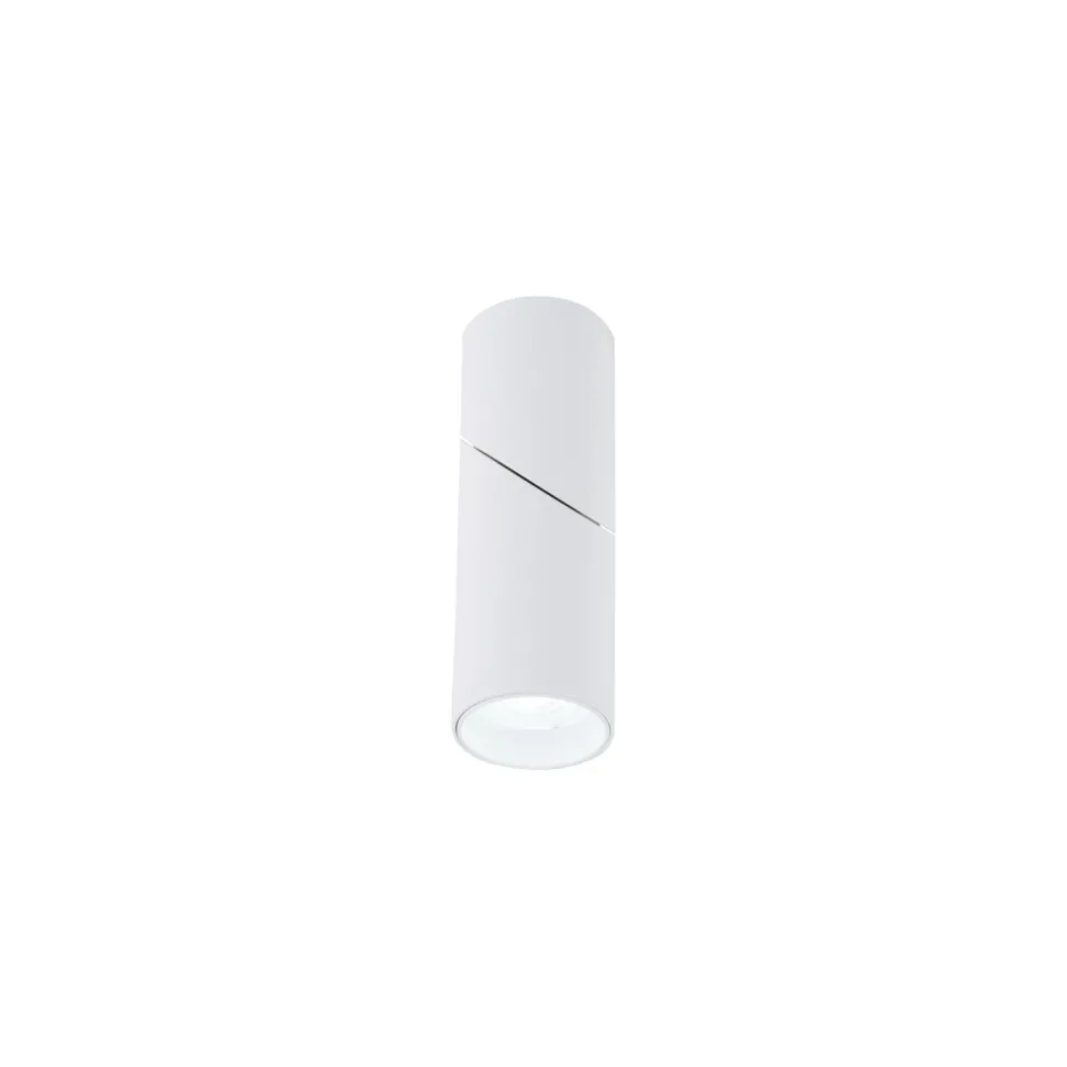 Spot Lampe Wand Weiß Decke GU10 Ø 5,6 cm Aluminium Modern
