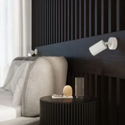 Spot Lampe Weiß GU10 B: 8 cm klein Aluminium schwenkbar