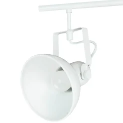 Spot Leuchte Weiß Metall 3x E14 Retro praktisch