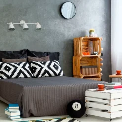 Spot Strahler Weiß Industrie Design Wand Decke